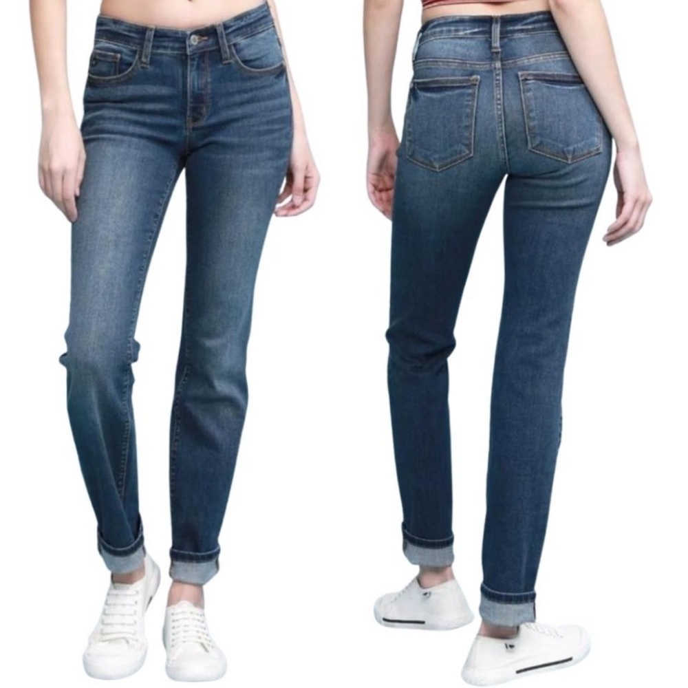 Judy Blue Dahlia Straight Leg Jeans